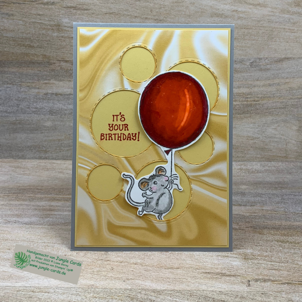 Mischievous Mice, Geburtstagskarte